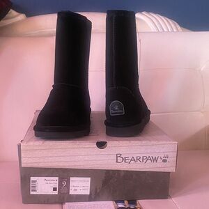 BearPaw Classic Black Boots